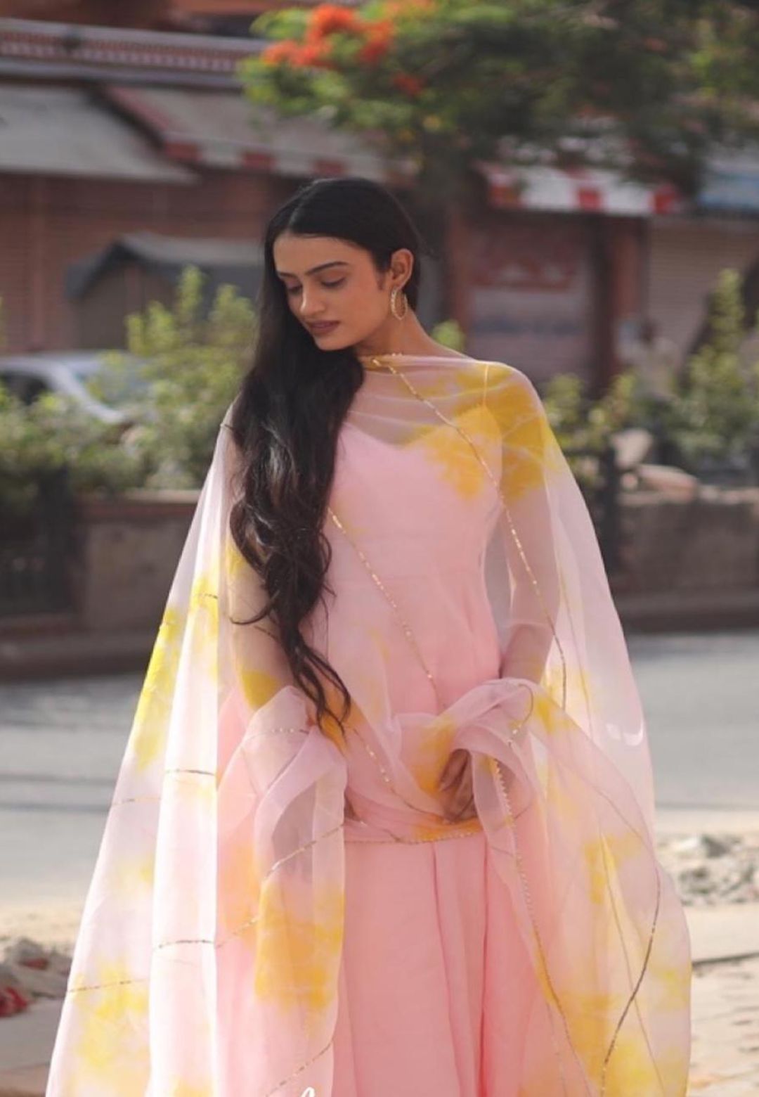 PINK CANDY SILK SUIT SET