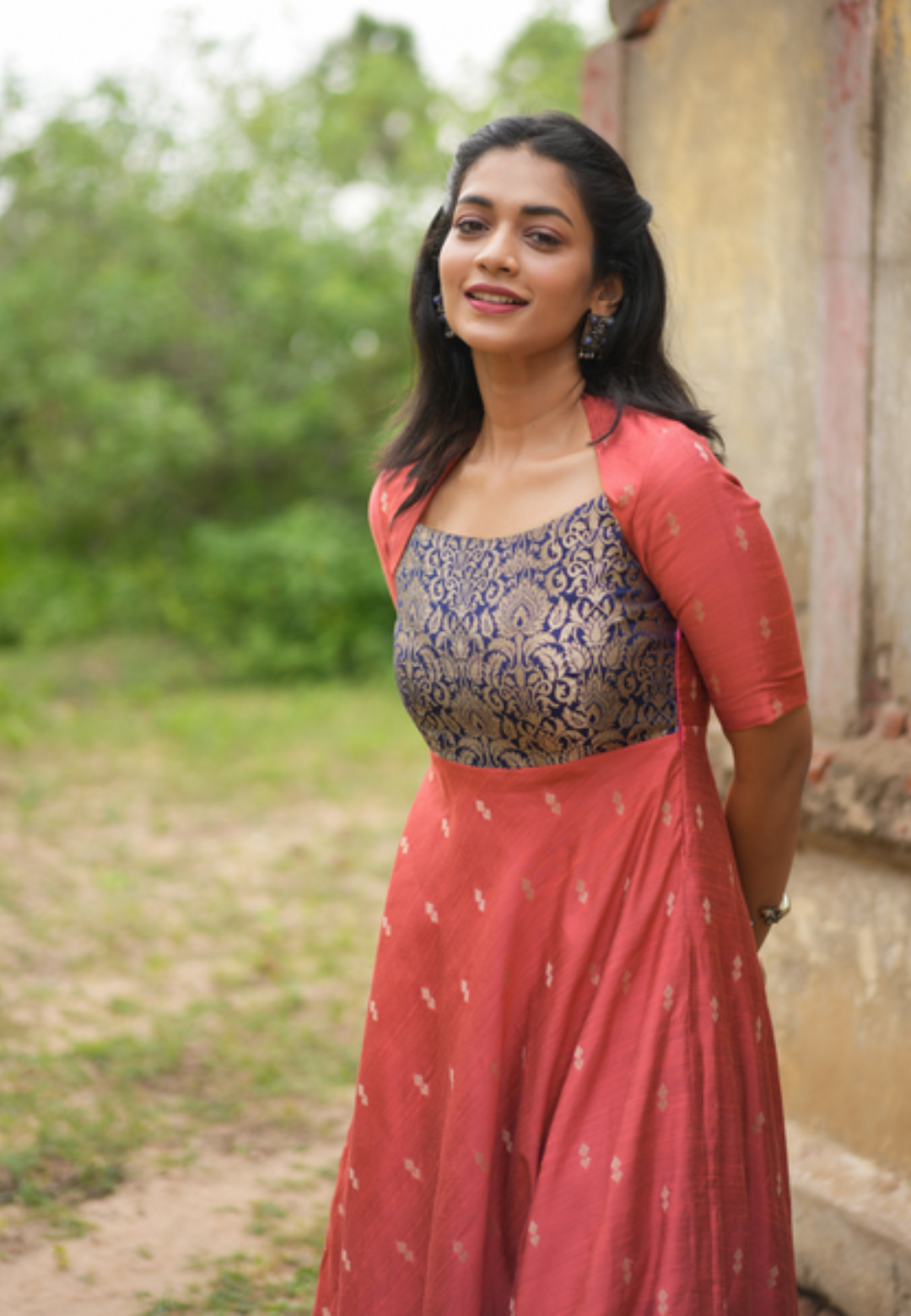 PEACH DARRY DUPION ANARKALI