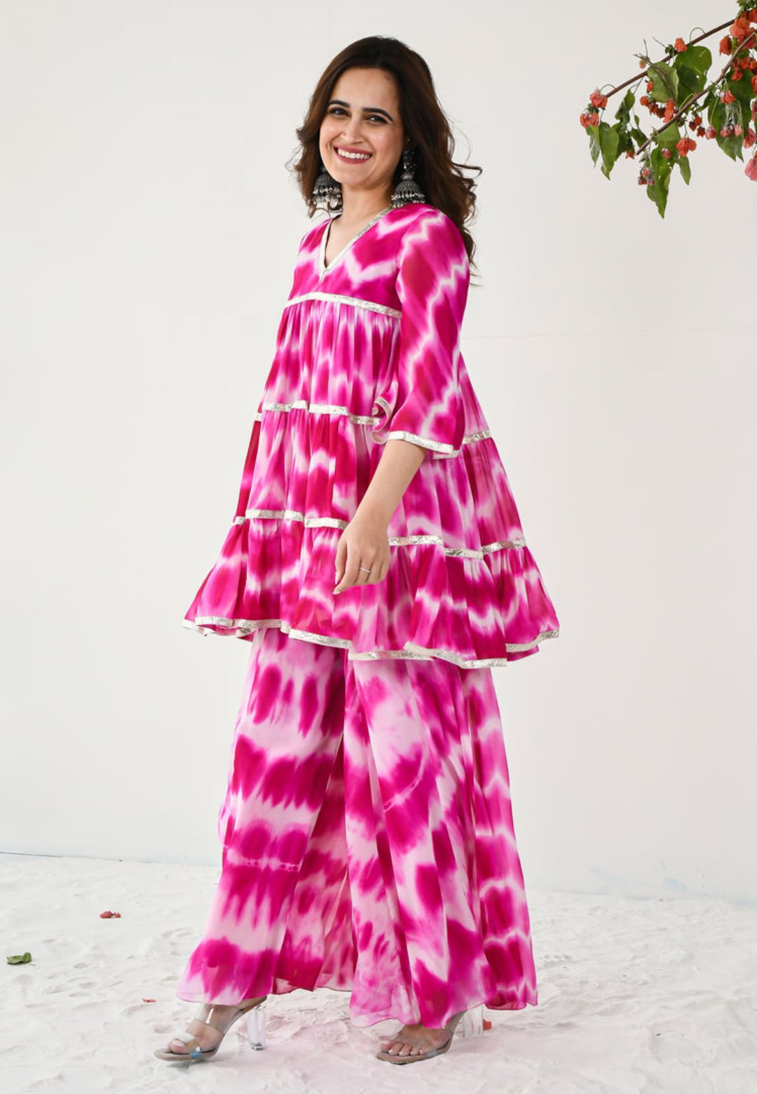 ROSY GEORGETTE COORD KURTA SET