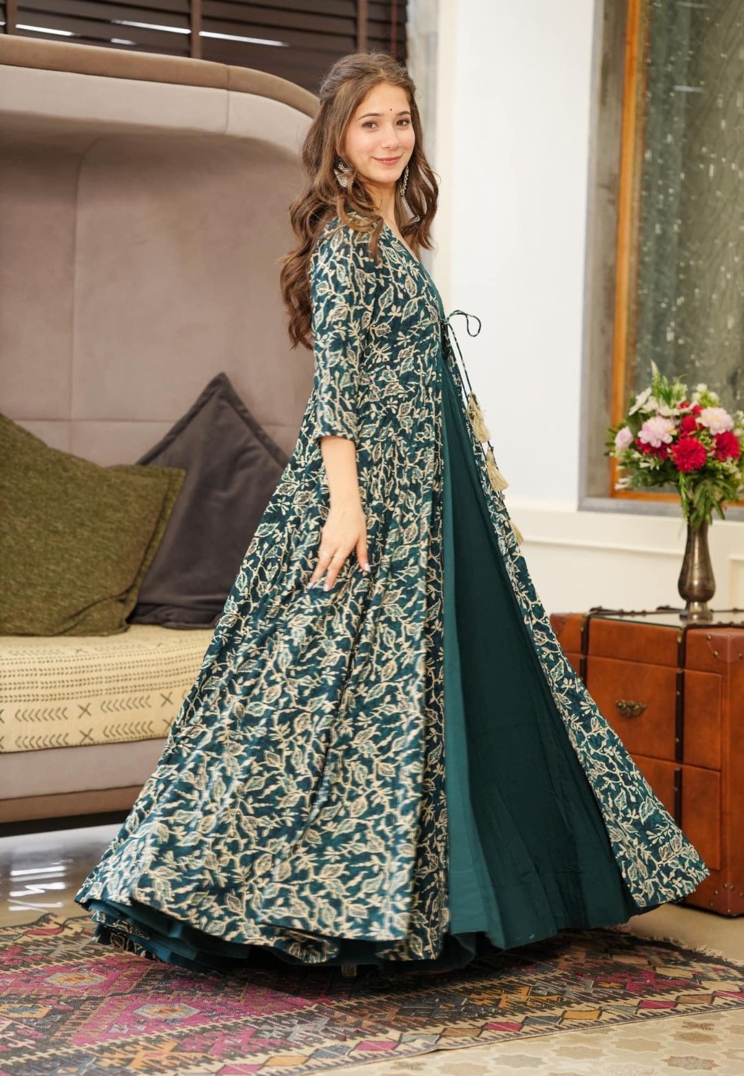 GREEN REBECA JACKET SET
