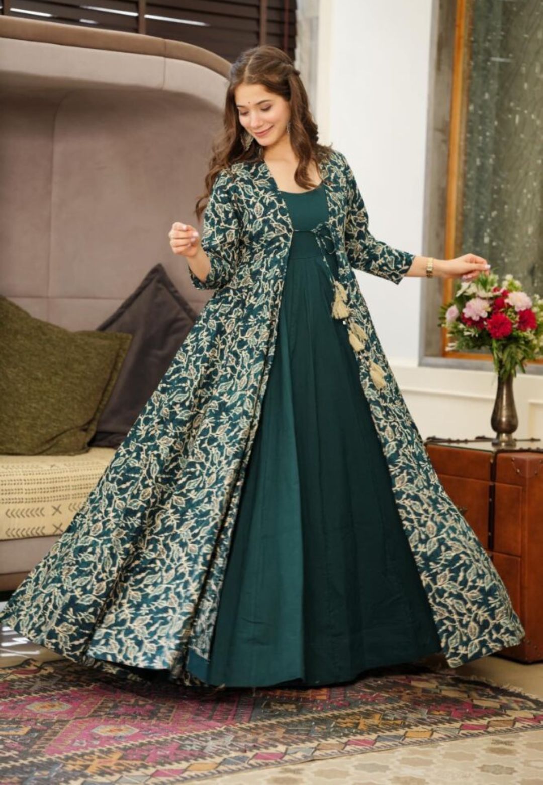GREEN REBECA JACKET SET