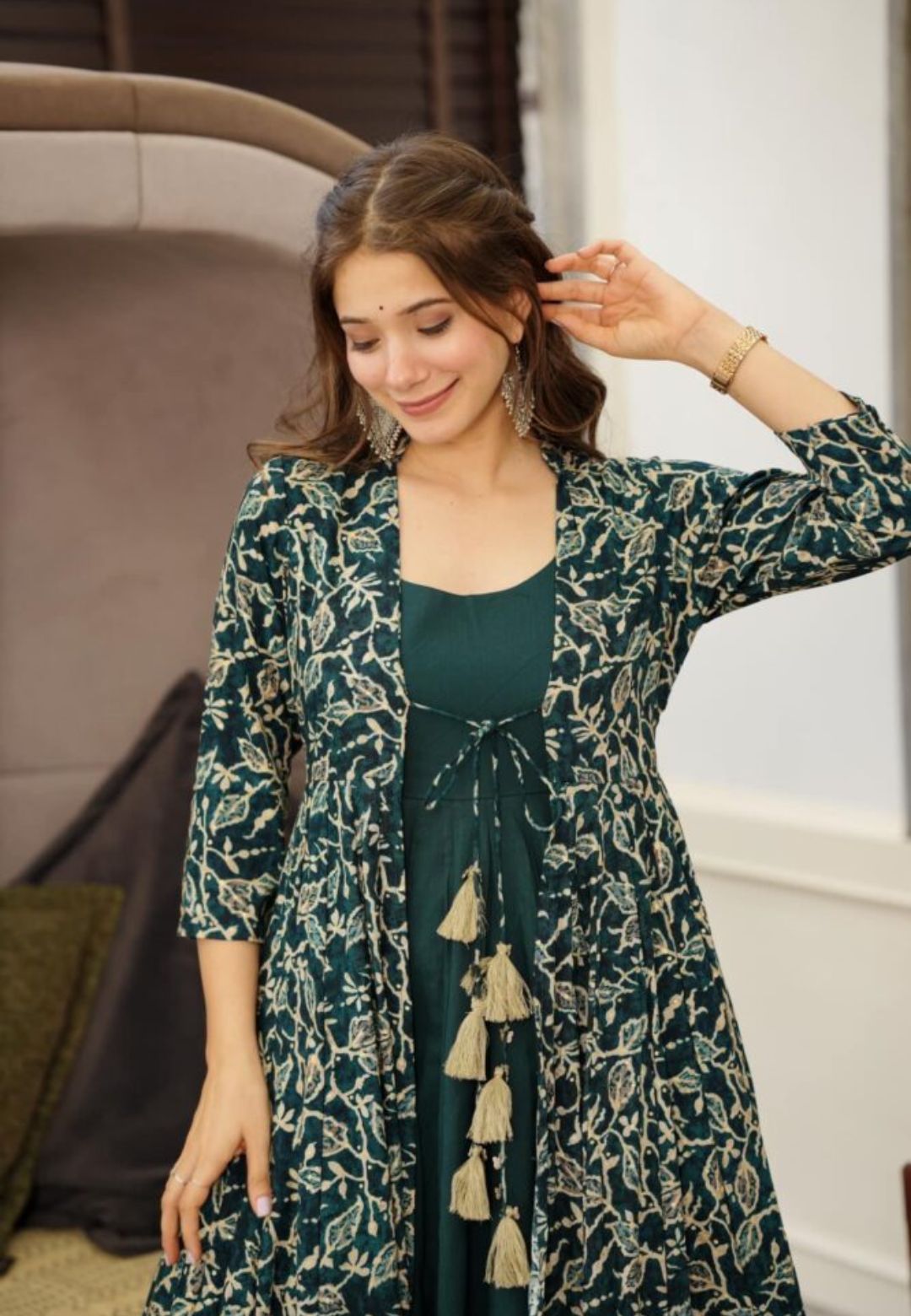 GREEN REBECA JACKET SET