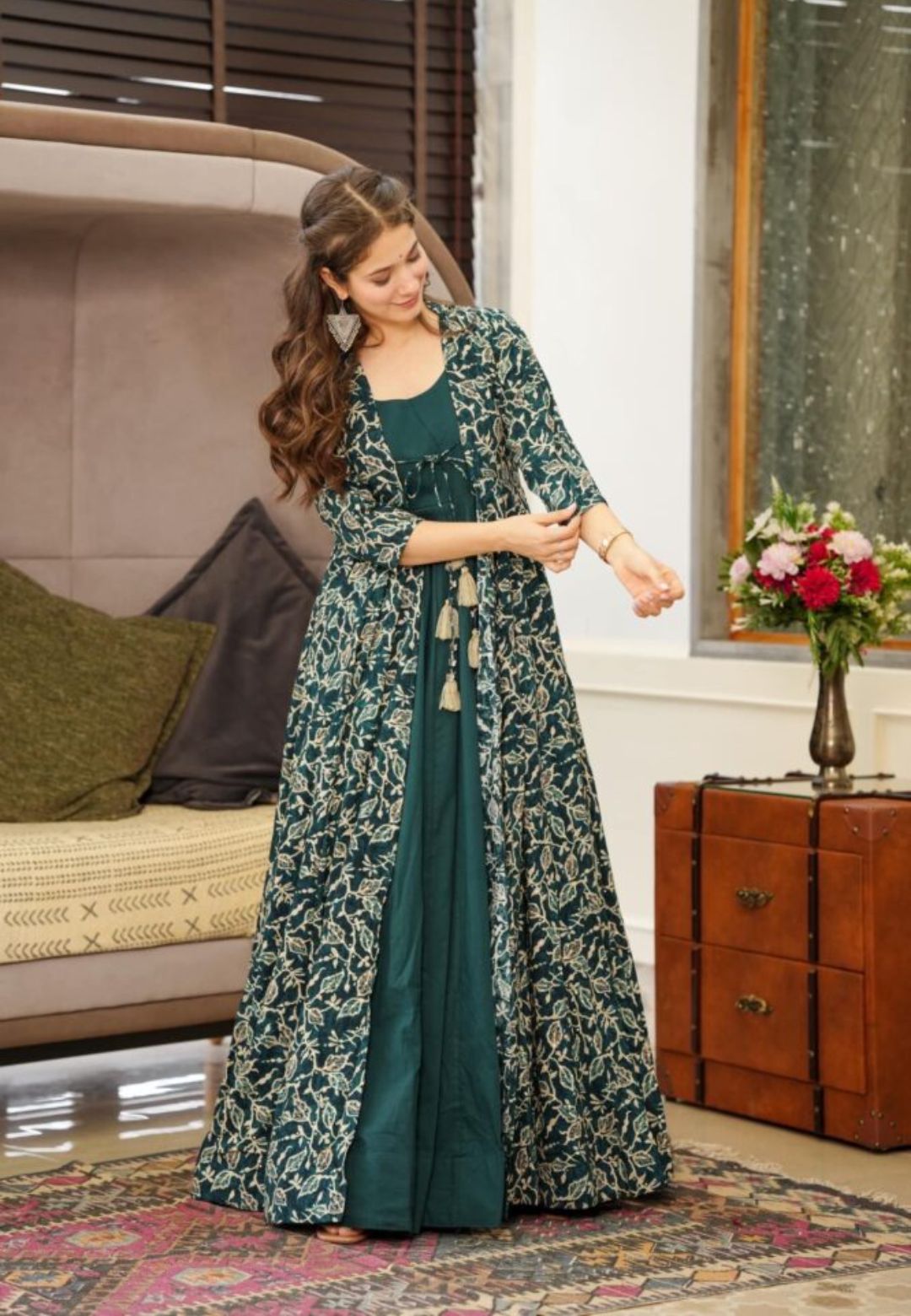 GREEN REBECA JACKET SET