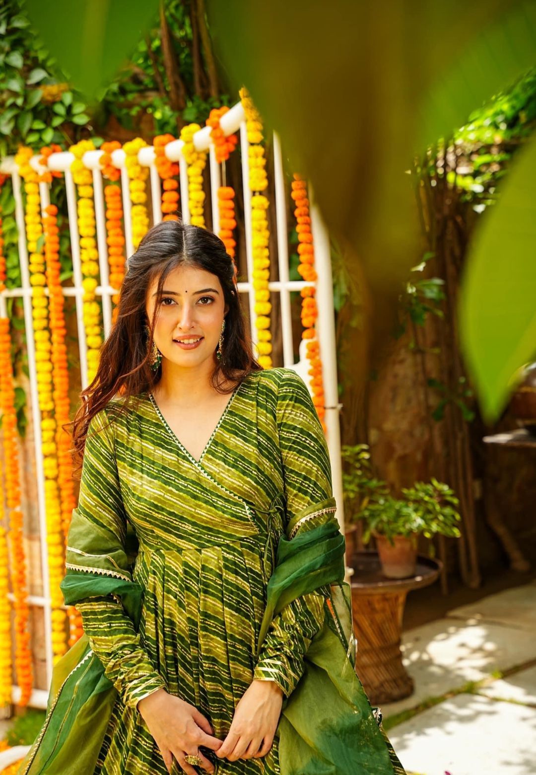 RAYON GREEN SUIT SET