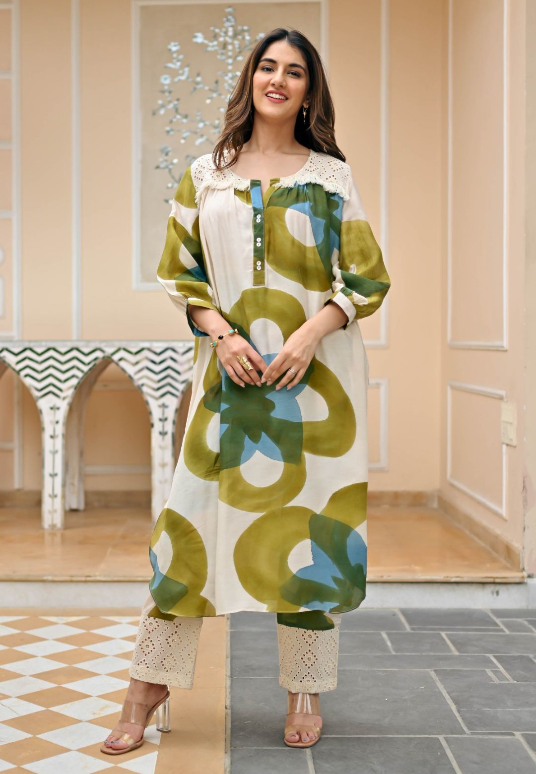 OFF WHITE NORA CO-ORD SET