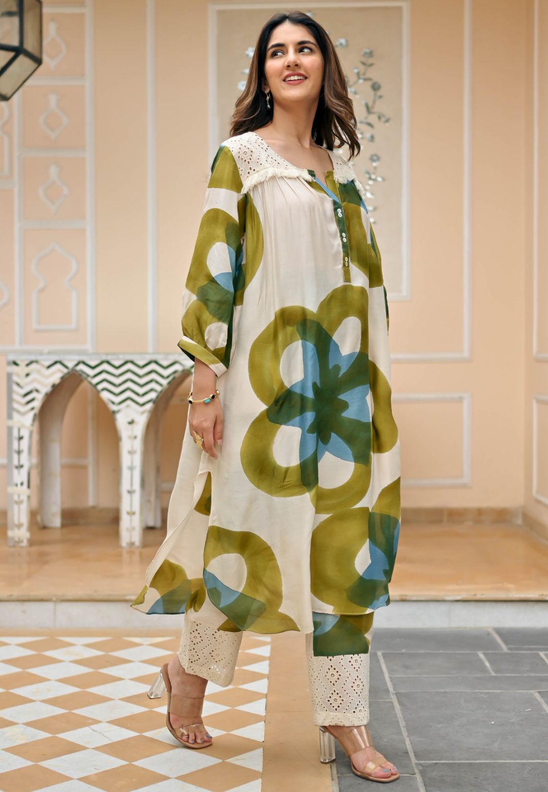 OFF WHITE NORA CO-ORD SET
