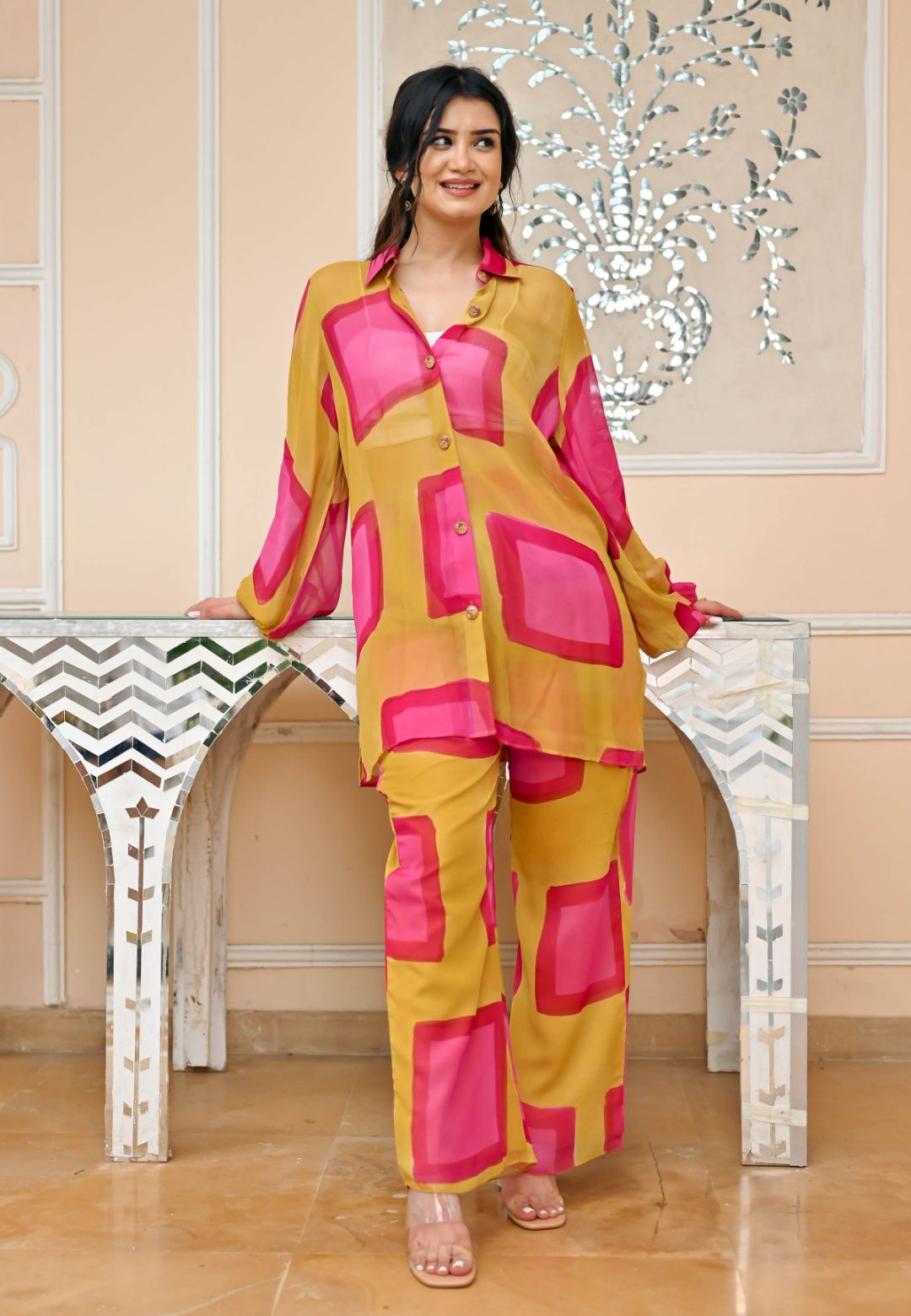 MUSTARD MIA MATCHMADE CO-ORD SET