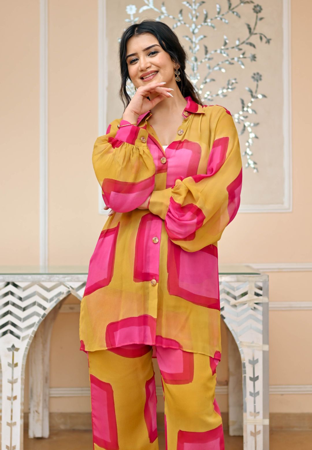 MUSTARD MIA MATCHMADE CO-ORD SET