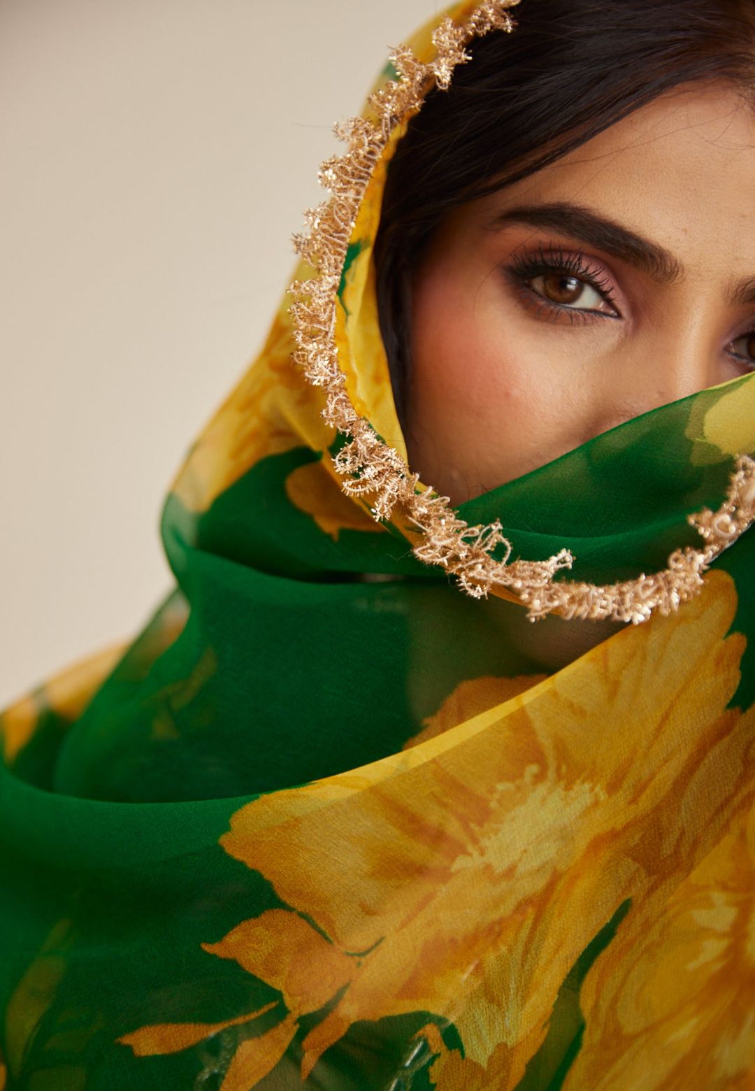 FLORAL GREEN KAIRI SUIT SET