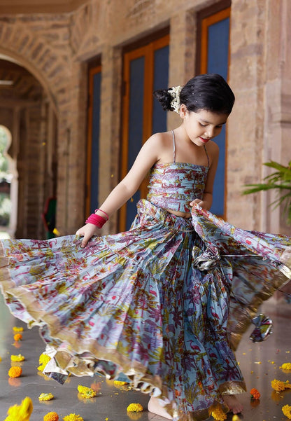 AVISA CHANDERI LEHENGA SET