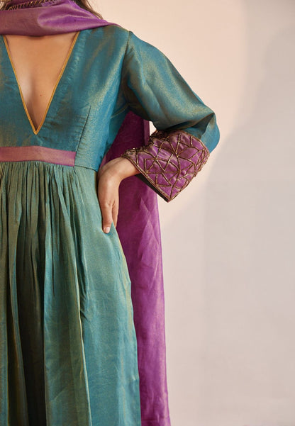 HARA TISSUE SILK KURTA SET