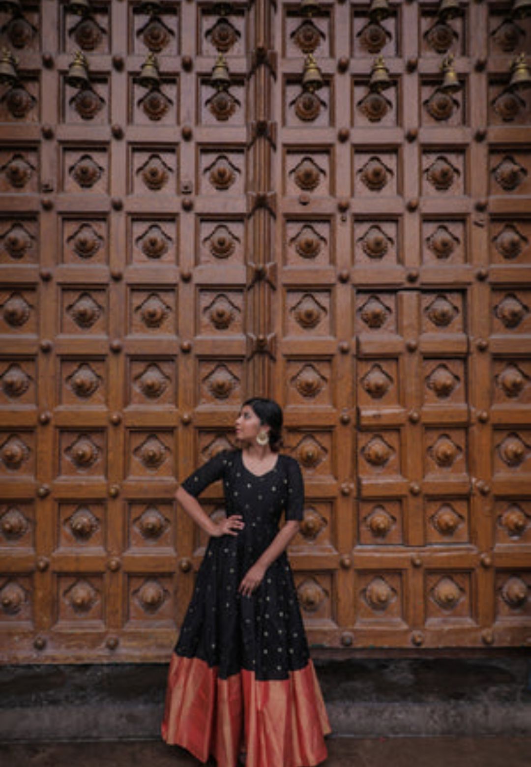 BLACK KAYAL ANARKALI