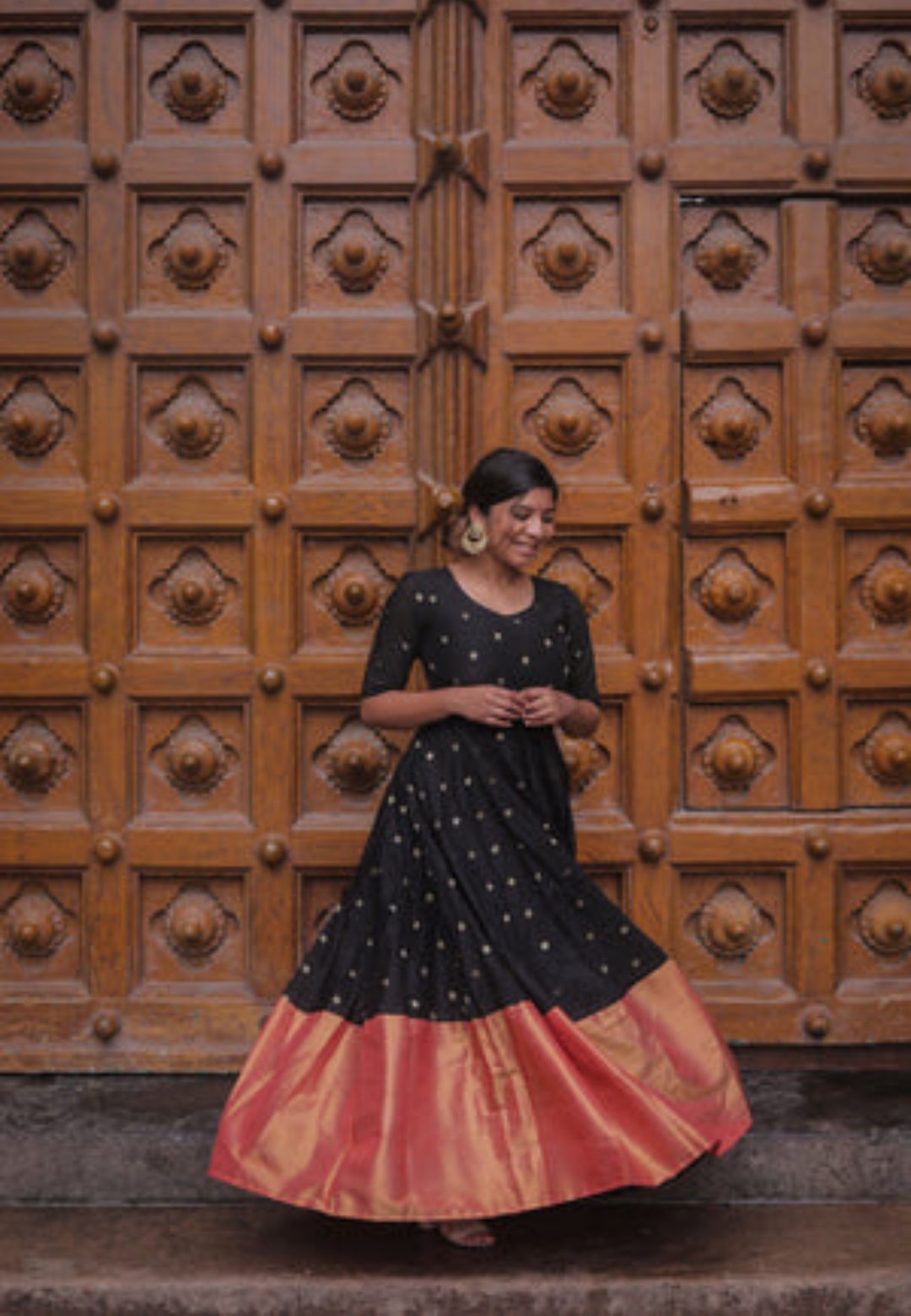 BLACK KAYAL ANARKALI