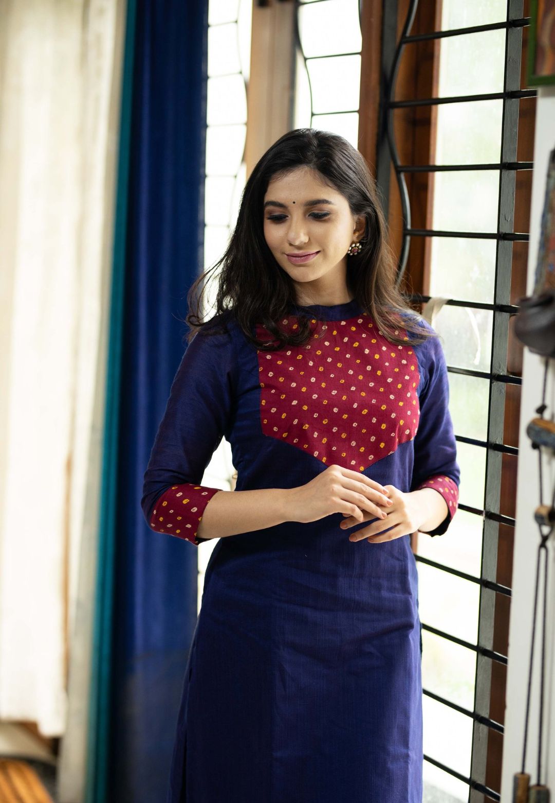 INK BLUE TANVI KURTA