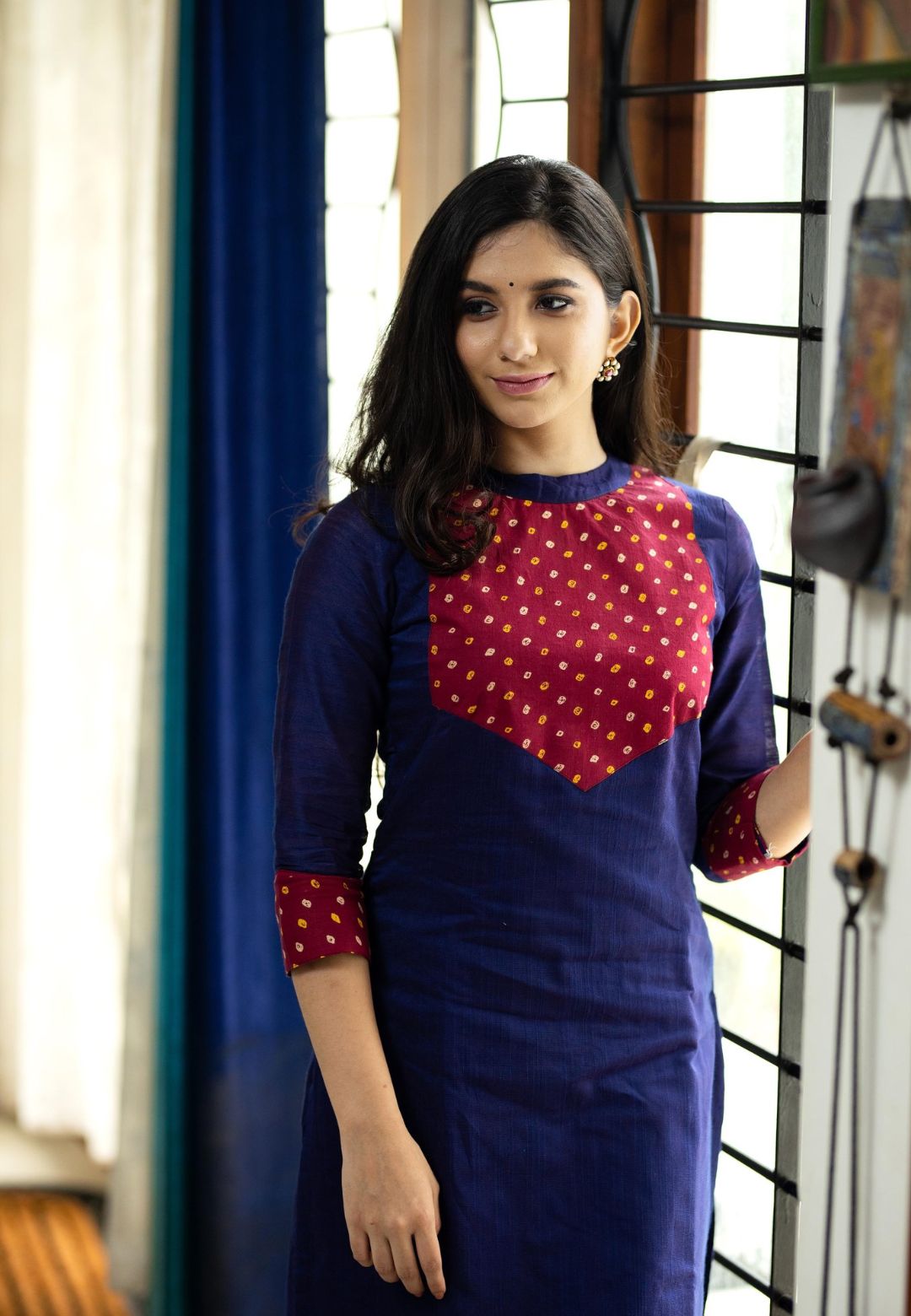 INK BLUE TANVI KURTA