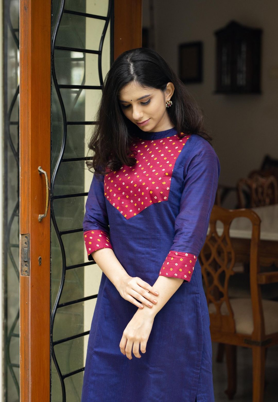 INK BLUE TANVI KURTA