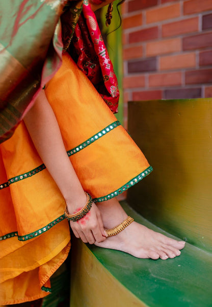 YELLOW NIRALYA ANARKALI SET