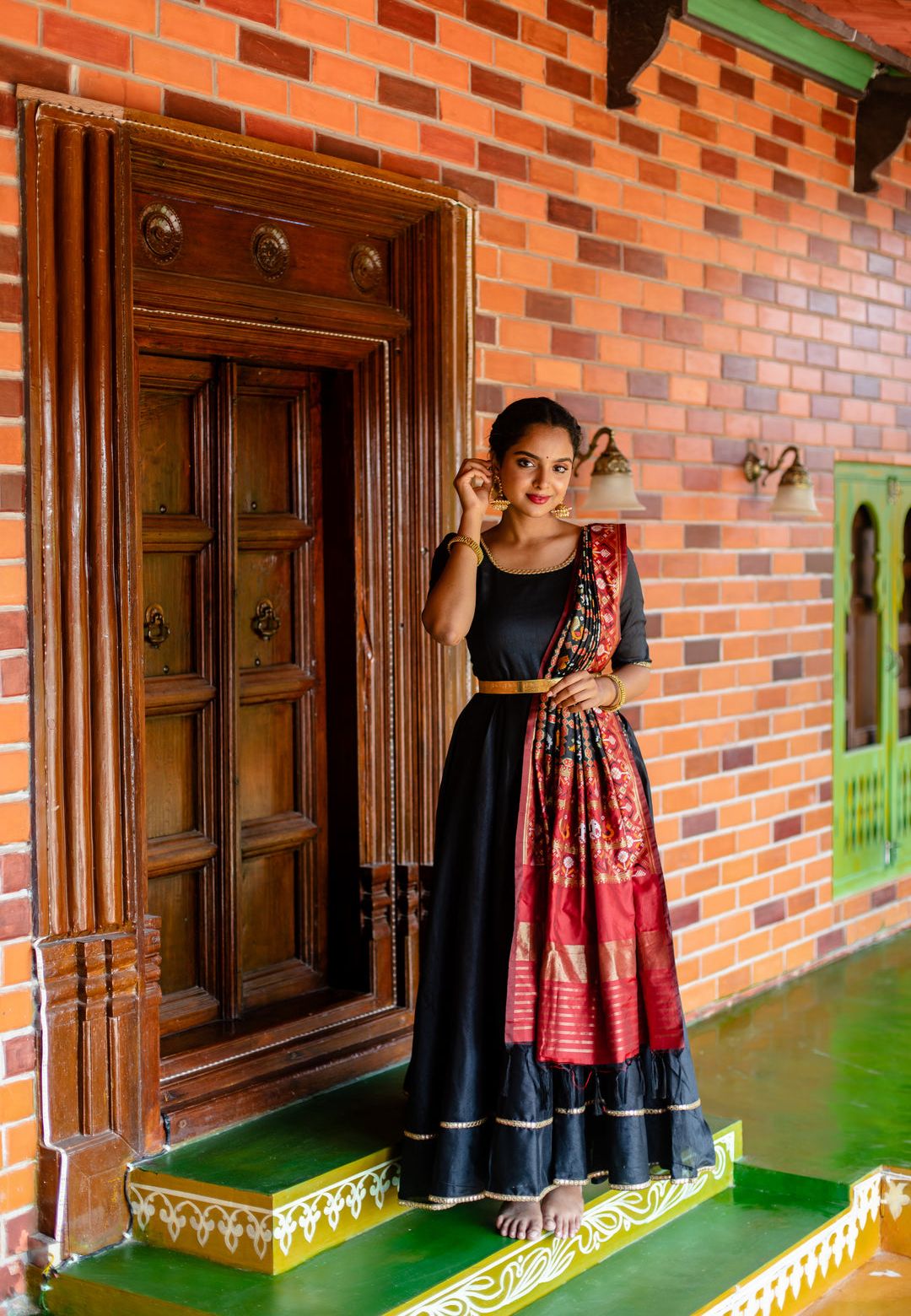REGAL BLACK NIRALYA ANARKALI SET
