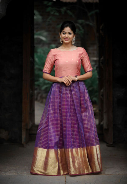NAVYA PINK ANARKALI